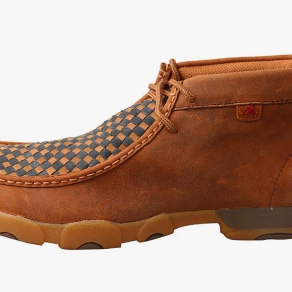 Men's Brown Leather Casual Shoes / Brand new - Picture 2 of 7